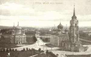 Тула. Общий вид кремля. XIX век.